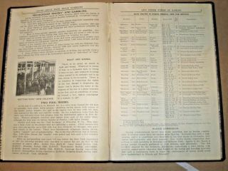 (1920) Facts about RACE TRACK Gambling,  Reform Bureau.  RARE Vintage Horse RACING 3