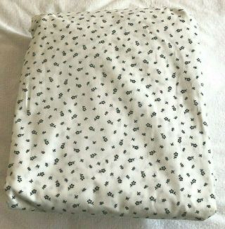 Rare Ralph Lauren Small Floral Black Calico Queen Fitted Sheet