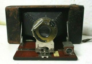 Vintage/antique Senica Folding Camera With Wollensak Lens