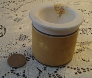 Early 1800 Antique Pharmacy Ointment Pot Dug In Orleans
