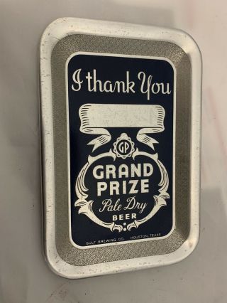 Rare Grand Prize Beer Tip Tray