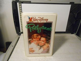 Walt Disney Pollyanna 1985 Vhs Video Clamshell Edition Oop / 134 Minutes Nr Rare