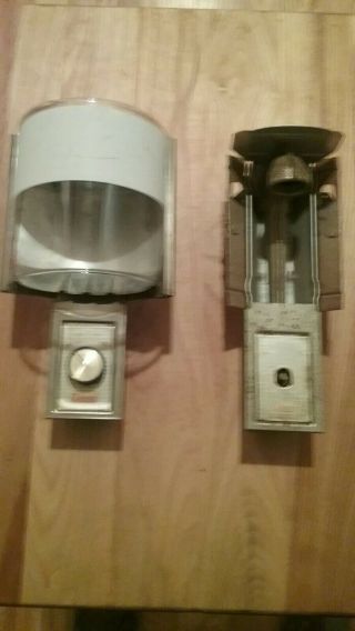1967 Coleman Cool - Ray Trailer Wall Lantern.  Propane.  Very Rare.  Parts Only