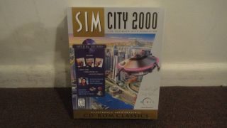 Simcity 2000: Special Edition.  Rare Big Box,  Pc Game Classics Edition.  L@@k