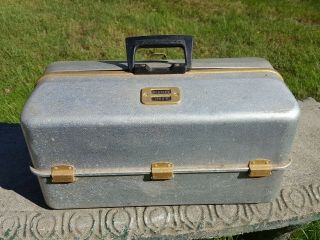 Umco 1000a Aluminum Tackle Box - Vintage - Rare Made For Herters