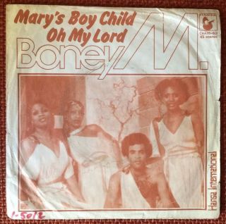 Boney M - Chile Rare Single Mary 