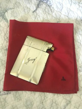 Rare Jerry Lewis Sterling Cigarette/lighter Combo 1950 