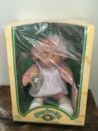Vintage 1983 Cabbage Patch Kids Girl Doll