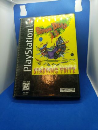 Braindead 13 (sony Playstation 1,  1995) Long Box Ps1 Complete Cib Rare