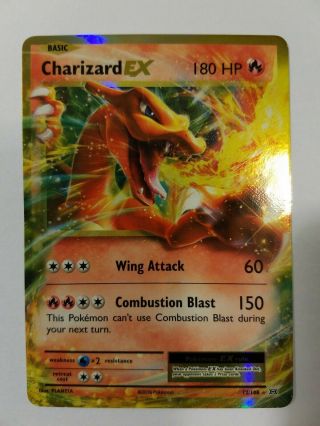 Charizard Ex Ultra Rare Pokemon Xy Evolution Tcg Holo Foil Holographic 12/108 Lp