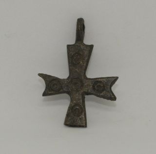 Medieval Bronze Cross - 14th/15th Century 021