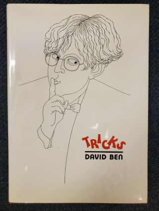 Tricks By David Ben Very Rare Book First Edition Out Of Print Exc.