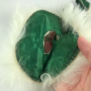 Vintage Vogue Ginny Doll Green white fur ice skating outfit 3