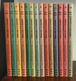 Rare Charts - Above And Beyond Encyclopedia Vol 1 - 14,  Hardcover.  Exc