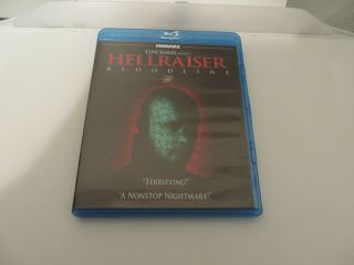 Hellraiser Iv: Bloodline (blu - Ray,  2011,  Rare & Oop) Clive Barker,  Miramax