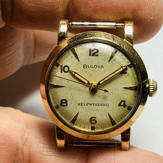Vintage 1965 Men’s Bulova Self Winding Wrist Watch
