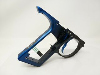 Rare Dye Dm5 Matrix Trigger Frame W/ Trigger & Membrane Pad Blue Black Fade