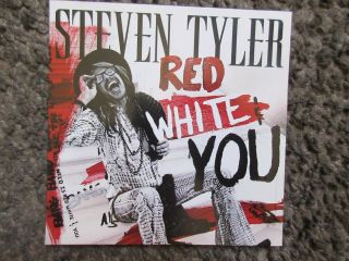Steven Tyler (aerosmith) " Red White & You " 2016 Rare Promo Only Cd Single
