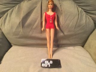 Vintage Stacey Barbie Doll Twist & Turn Tnt 1165 Red Titian Hair 1966 Japan
