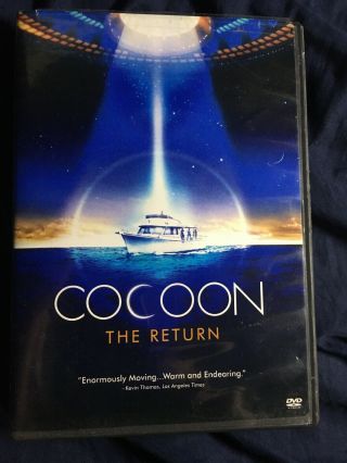 Cocoon 2: The Return Brand Don Ameche Rare Oop Region 1 Authentic Usa Fs/ws 1988