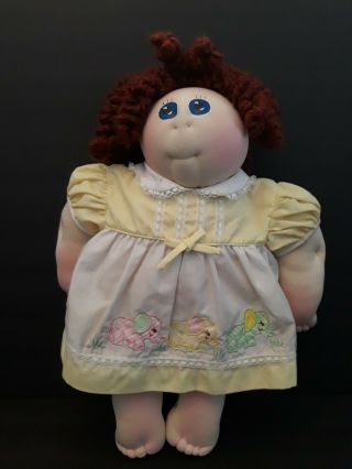 Hand Signed Xavier Roberts Little People Pals Cabbage Patch Soft Sculpture Doll