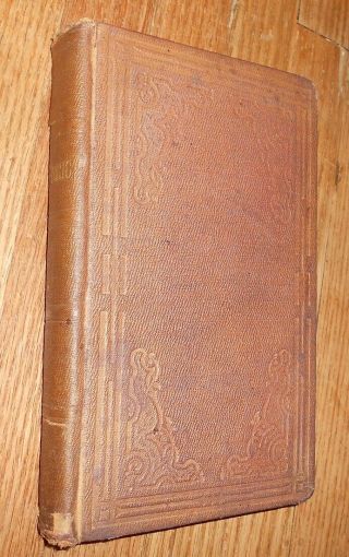 1859 Antique Book The Princeton Text Book In Rhetoric By M.  B.  Hope 1st Edition