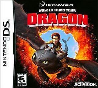 How To Train Your Dragon Nintendo Ds Kids Game Complete 1 Very Rare 3ds