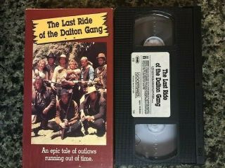 The Last Ride of the Dalton Gang (1979) RARE VHS - Jack Palance - Western, 3
