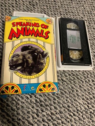 Speaking Of Animals Tex Avery Vhs Droopy Mgm Rare Cartoon Fhe Comedy Warner Bros