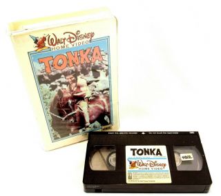 Walt Disney Home Video - Vhs - Tonka - Oop & Very Rare -