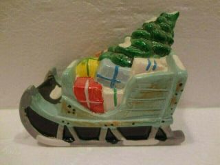 D56 - Sv Access - Ceramic Sleigh Very Rare From The 1980 