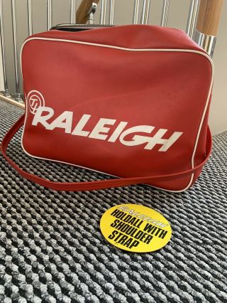 Old Rare 1970’s Raleigh Bmx Grifter Racing Ti Chopper Se Sports Holdall Bike Bag