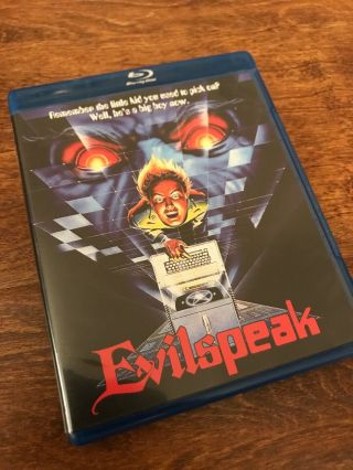 Evilspeak (blu - Ray Disc,  2014) Rare