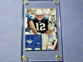 2003 Upper Deck Tom Brady Sp Silver Foil Sunday Stars - Gem Rare Htf $$$