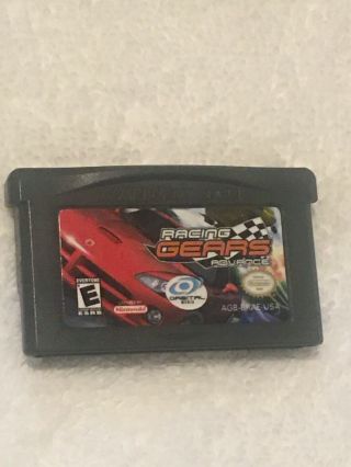 Gameboy Advance Racing Gears Advance Game Authentic Rare Gba