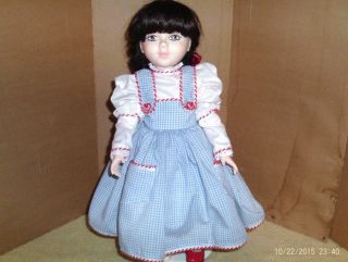 Vintage 14 In.  Vinyl Jointed Robin Woods Girl Doll Marked 1989 - Dorothy
