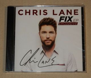 Chris Lane Fix Target Exclusive Signed Autographed Edition Ep Cd Rare