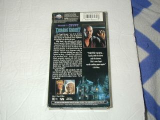 TALES FROM THE CRYPT PRESENTS DEMON KNIGHT BILLY ZANE 1995 VHS RARE HTF OOP 2