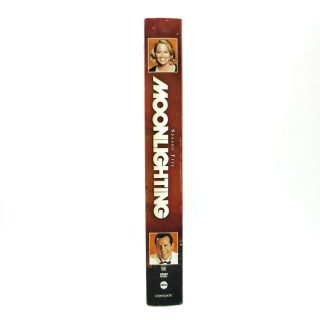 Moonlighting: The Complete Fifth Season 5 Five Very Good 3 - Disc DVD Set RARE 2