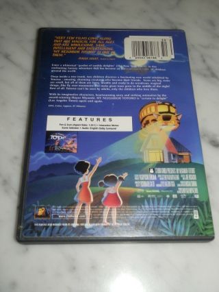 My Neighbor Totoro (DVD,  2002) FOX FAMILY FEATURE,  INSERT RARE OOP 2