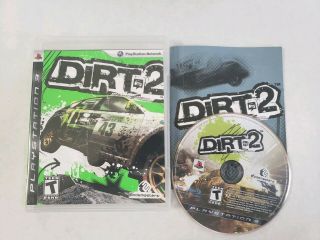 Dirt 3 ☆☆ Rare (sony Playstation 3) Ps3 Complete Cib Fast Ln