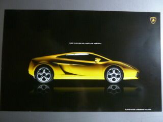 2005 Lamborghini Gallardo 560 - 4 Coupe Print Picture Poster Rare Awesome L@@k