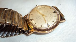 Vintage GUB Glashutte/s a 23 rubis automat stossgesichert Mens watch repair 3