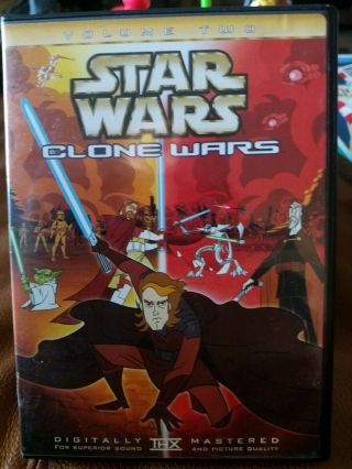 Star Wars Rare Deleted Clone Wars Vol 2 Animated Dvd Tv Series