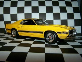 1/25 Revell 1969 Ford Shelby Mustang Gt - 500 Built Model Car - Detailed - Xmas Time