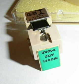 Rare Vintage Adc 240xe Phono Cartridge With Elliptical Stylus From Japan