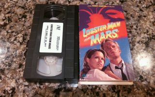 Lobster Man From Mars Rare Vhs Tape 1990 Laughing Lobster Horror Tony Curtis