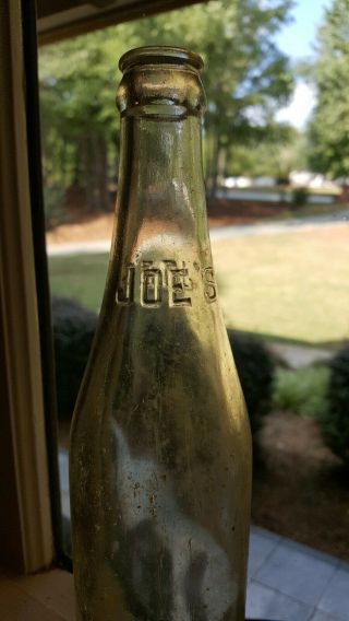 Vintage Rare Pepsi Soda Bottle " Joe 