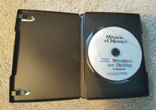 Miracle Of Mozart - Numbers And Shapes In Spanish - rare 2000 DVD - very good 2