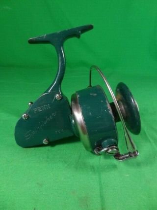 Vintage Penn Spinfisher 700 Green Spinning Fishing Reel Made In Usa - Estate